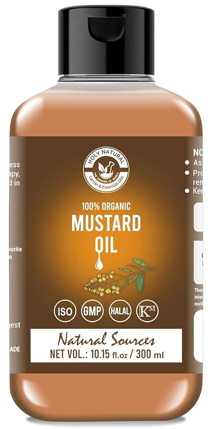 Cold Pressed Organic Mustard Oil 300ml