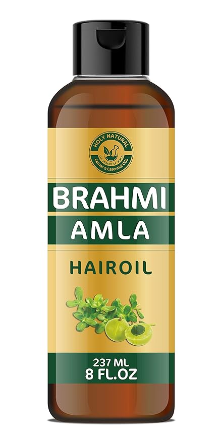 Holy Natural Brahmi Amla Hair Oil (237 ml)