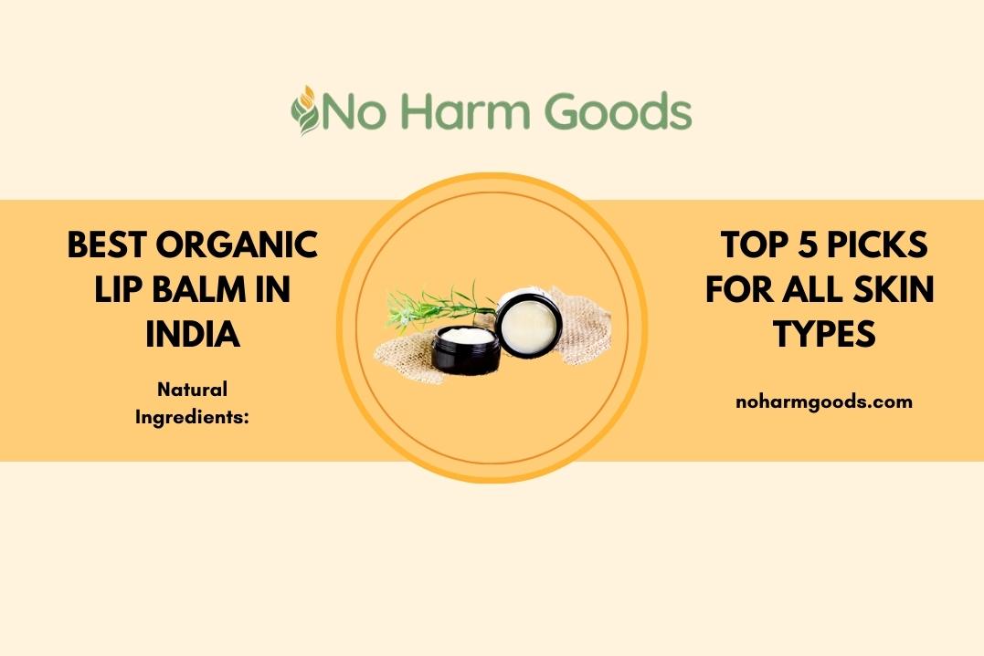 Top 5 Best Organic Lip Balm in India
